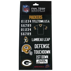 Green Bay Packers Assorted Fan Magnets